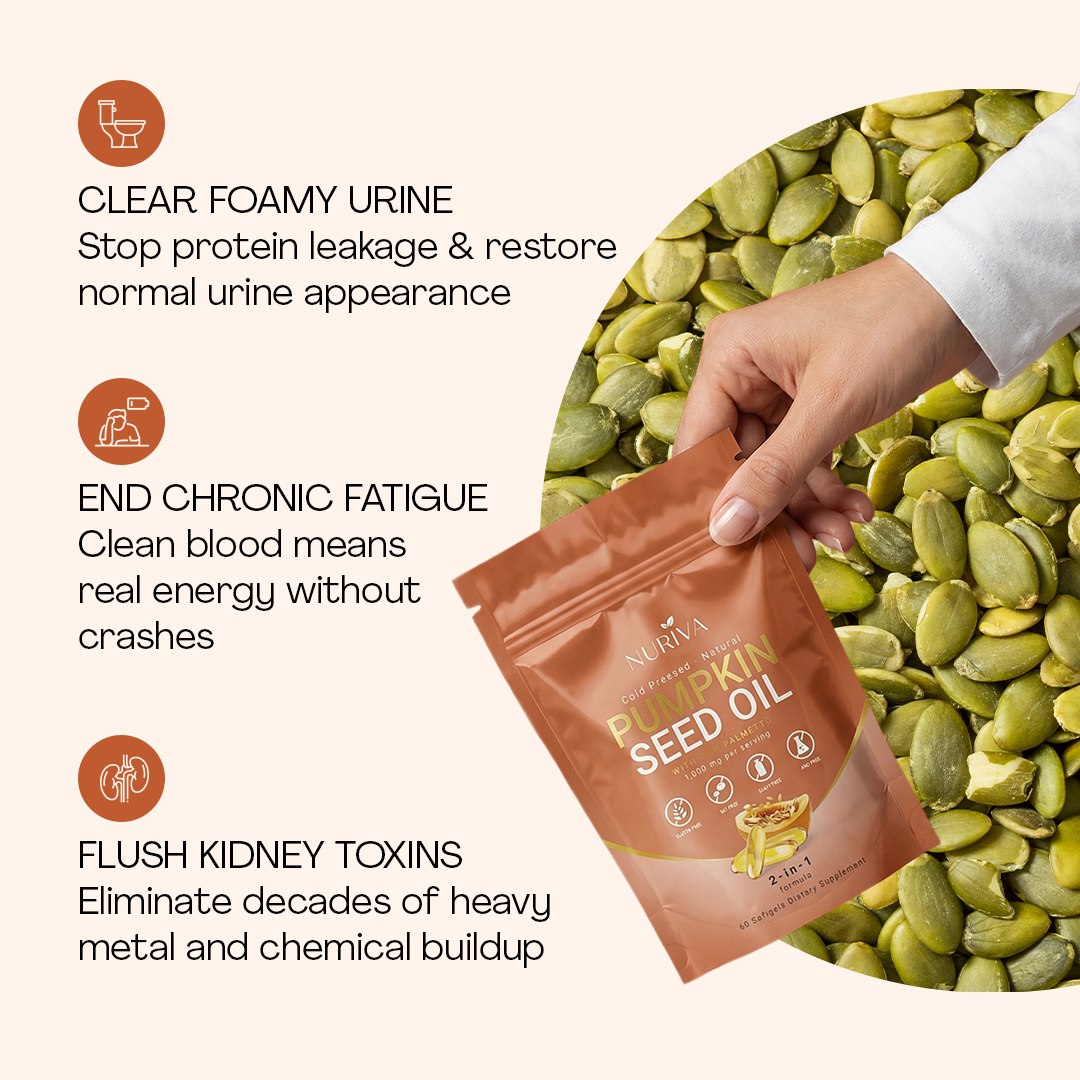 Kidney & Bladder Support Pumpkin Seed Oil Softgels
